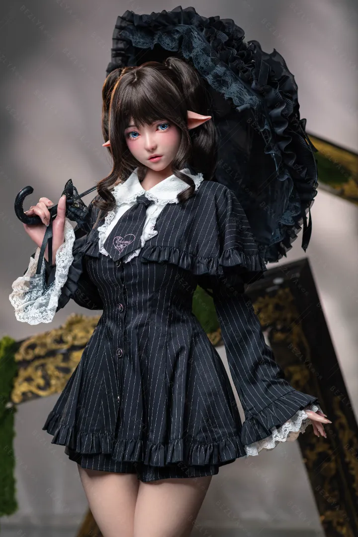 155cm (5ft1) E罩杯 輕量化 矽膠 性愛娃娃 ROS 头部 Freesia